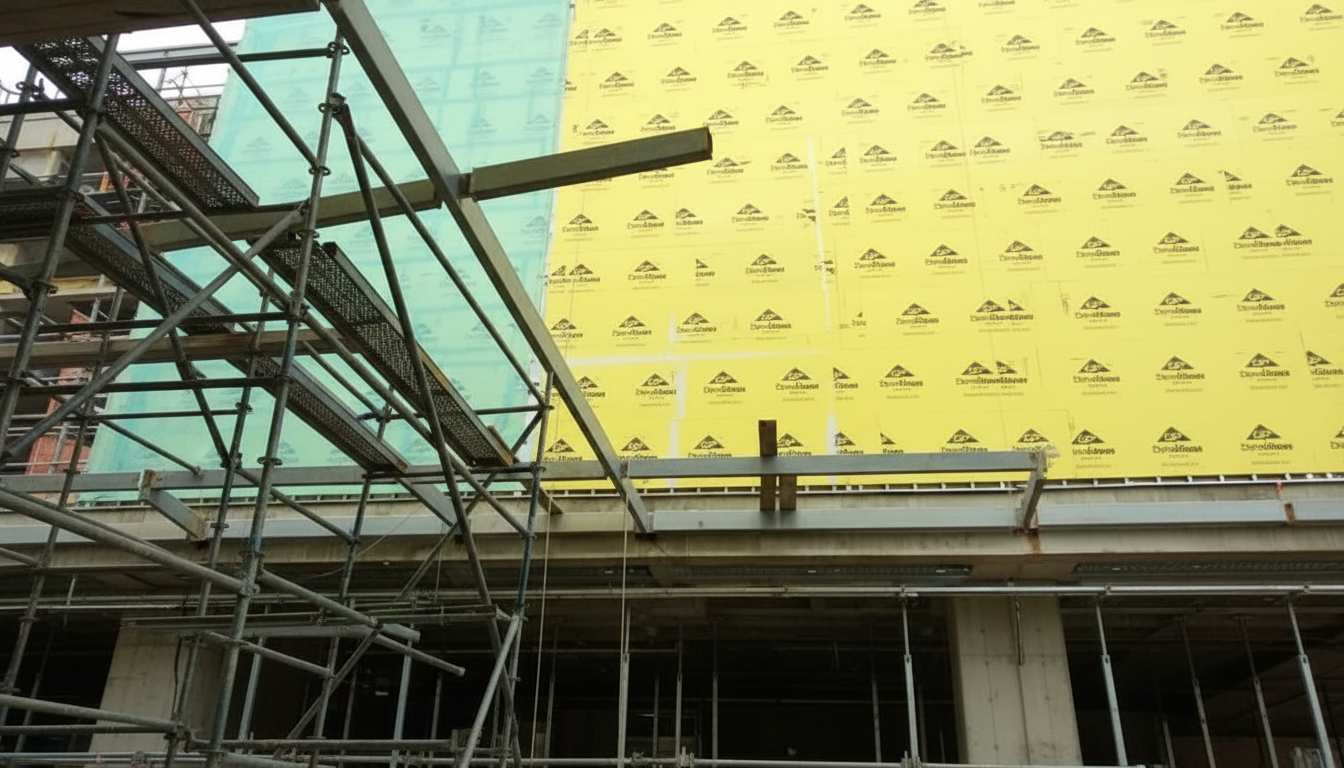 DensGlass exterior sheathing installation