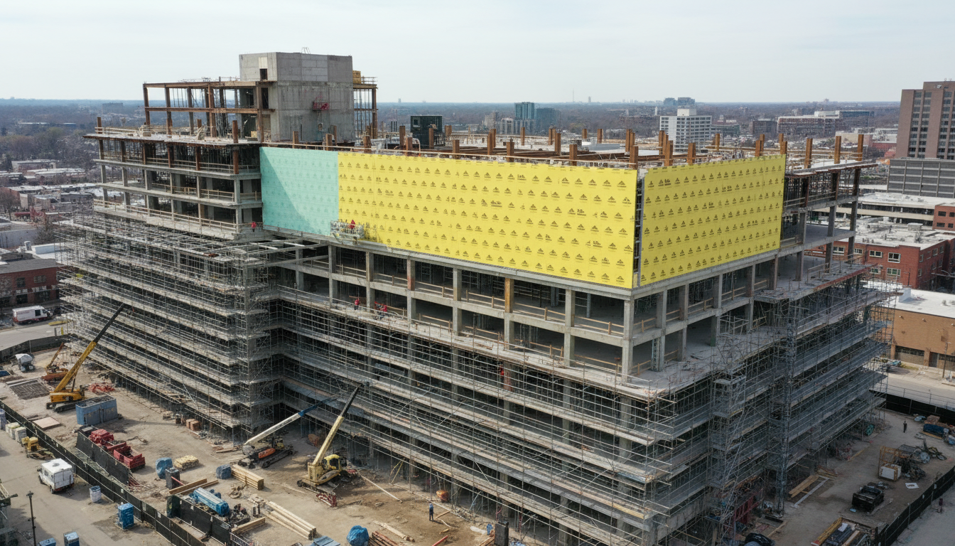 DensGlass installation