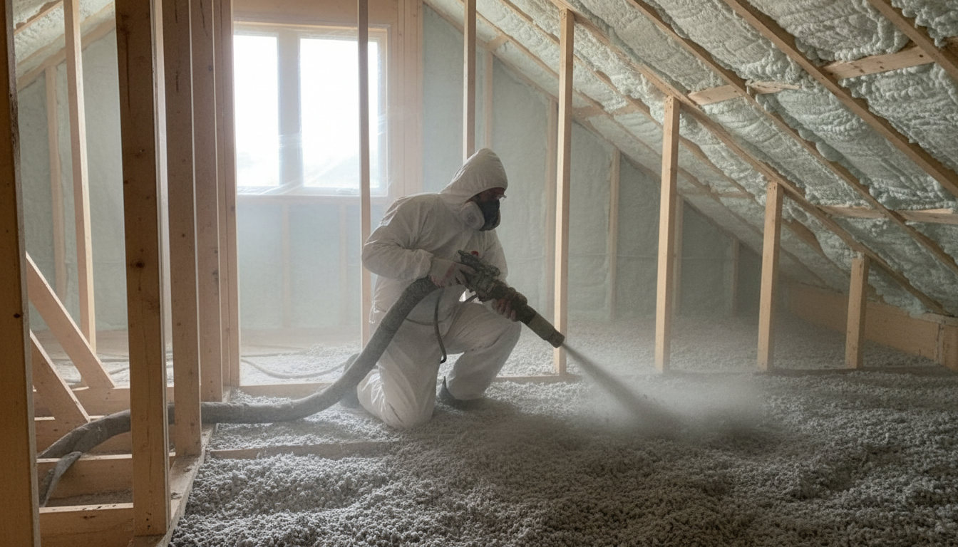 Attic Blown Insulation