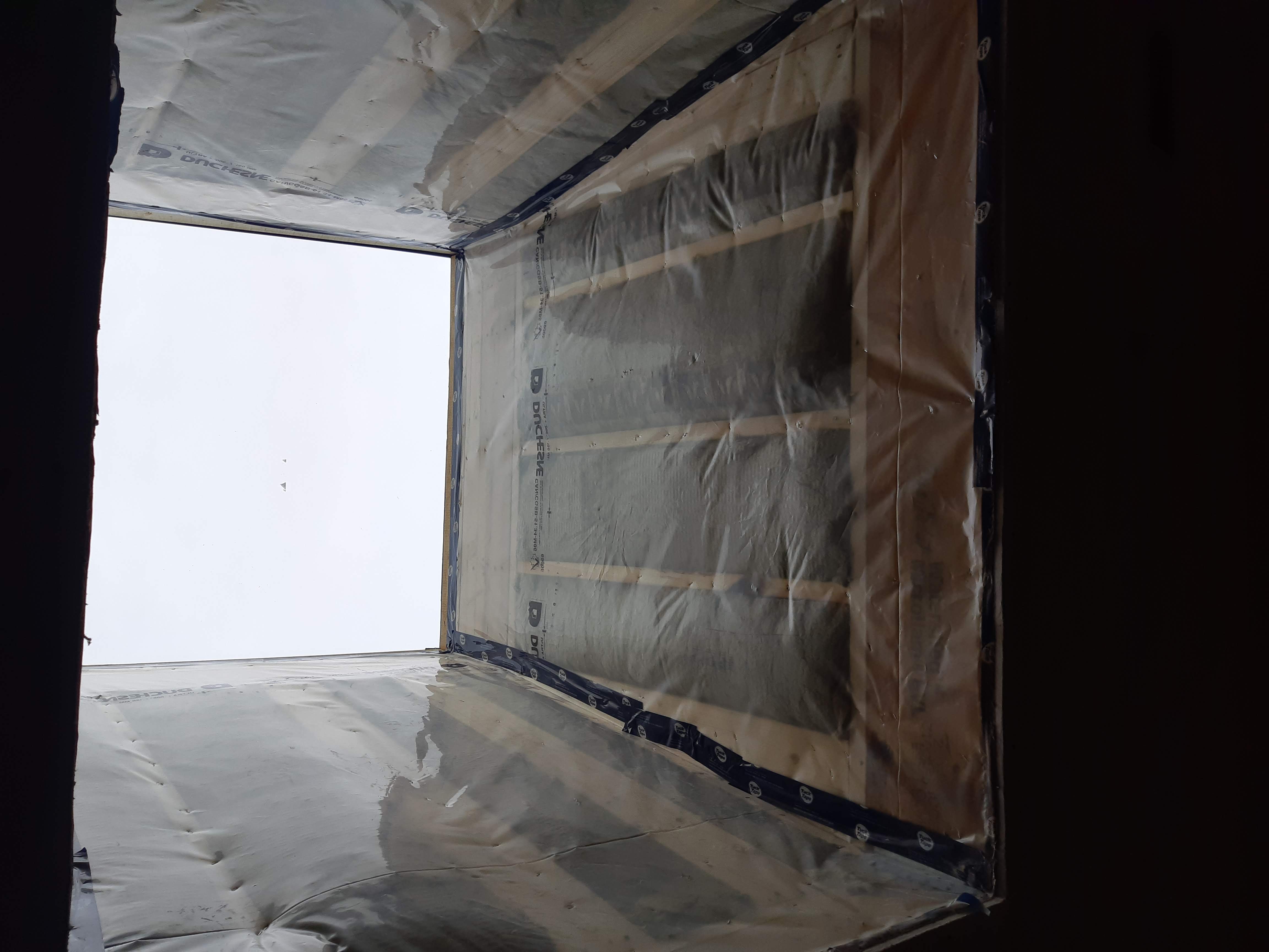 Batt insulation in walls