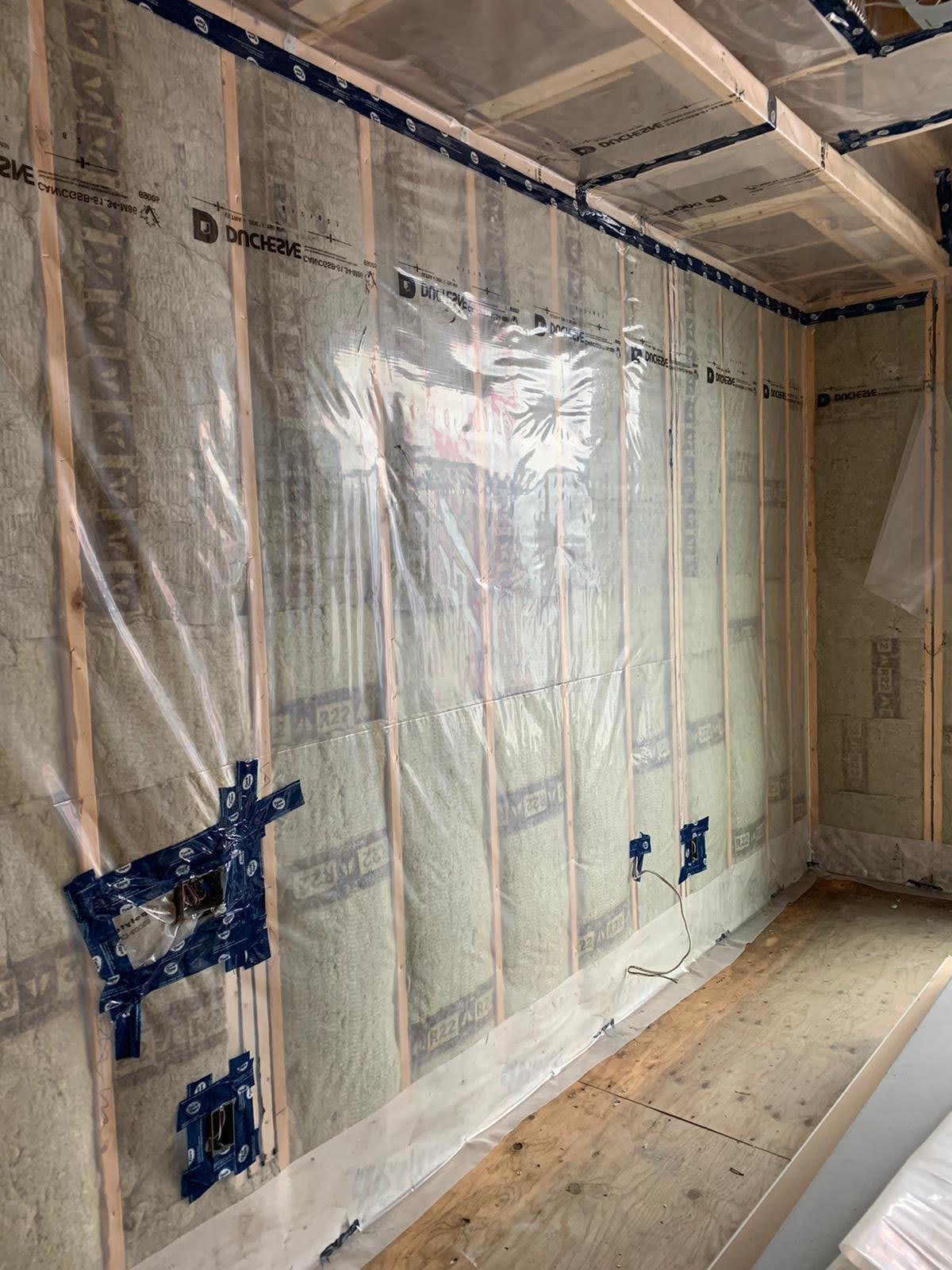 Batt insulation crew