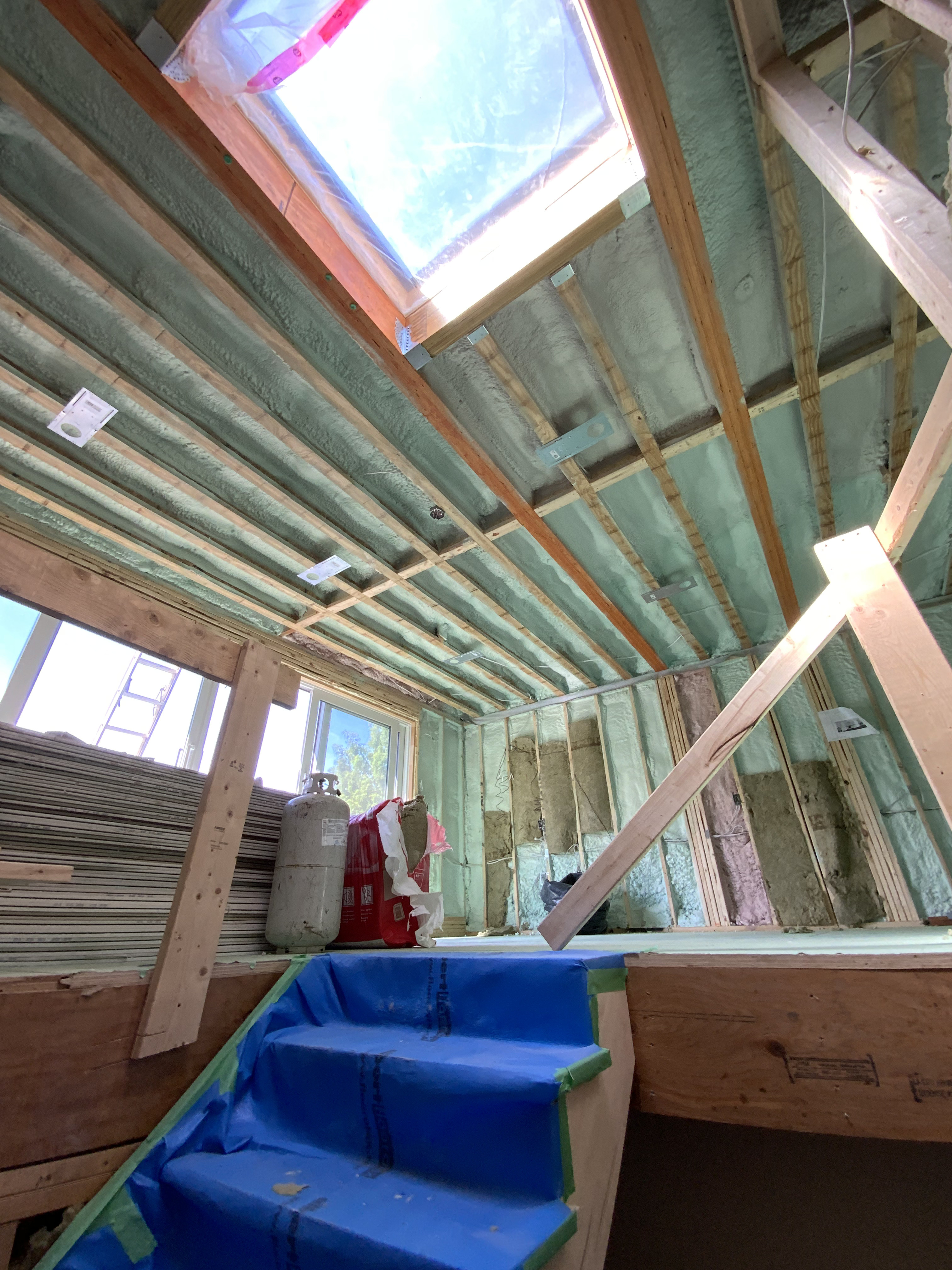 Insulated basement walls